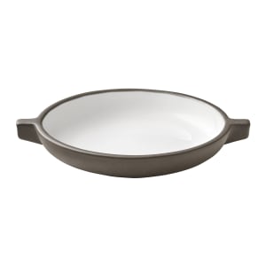 887-701181791000436 6 7/8" Round Playground Plate - Stoneware, Taupe