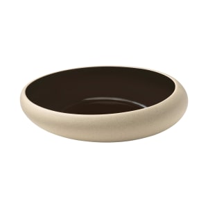 887-701182691001372 10 1/4" Round Playground Plate - Stoneware, Beige