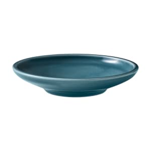887-9251315E 6" Round Companion Plate - Porcelain, Petrol Blue