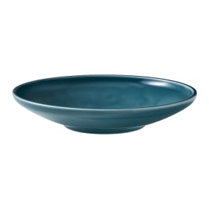 887-9251326E 10 1/4" Round Companion Plate - Porcelain, Petrol Blue
