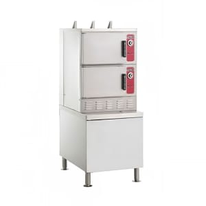 207-C24GA6BSCLP (6) Pan Convection Steamer - Cabinet, Liquid Propane