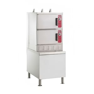 207-C24GA6BSCNG (6) Pan Convection Steamer - Cabinet, Natural Gas