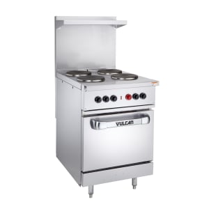 207-EV24S2HT240 24" Expando Electric Range w/ (2) Hot Tops, 240v/1ph/3ph