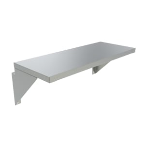 207-PLTRAILVCCB72 72" Plate Rail for SCB72 & VCCB72 - 10"D, Stainless Steel