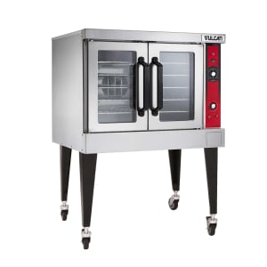 207-VC6ED2083 Bakery Depth Single Full Size Electric Convection Oven - 12.5 kW, 208v/3ph 