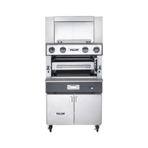 207-VBB1FLP 36" Upright Broiler w/ (3) Burners - For Refrigerated Base, Liquid Propane
