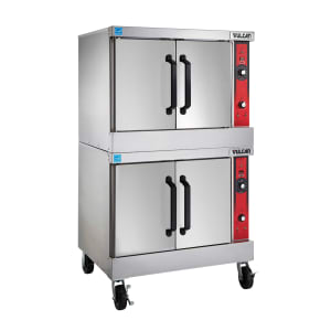 207-VC66ED2083 Bakery Depth Double Full Size Electric Convection Oven - 12.5 kW, 208v/3ph