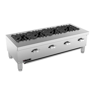207-VCRR24NG 24" Gas Hotplate w/ (2) Burners & Infinite Controls, Natural Gas