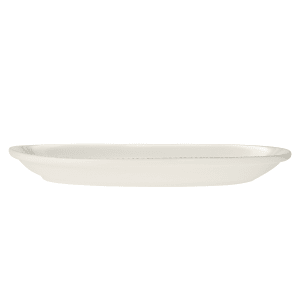 634-113152 11 3/4" x 8" Oval Farmhouse® Platter - Porcelain, Cream White