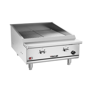 207-VTEC25LP 25 1/2" Countertop Charbroiler w/ Conversion Burner, Liquid Propane