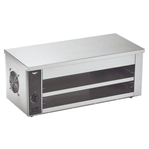 175-CM212026 26 1/4" Electric Cheese Melter w/ Quartz Element - Stainless, 120v