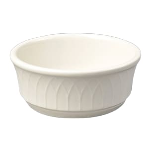 179-3297000 12 1/2 oz Round Gothic Nappy Bowl - China, White