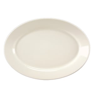 179-15600 12 1/2" x 8 3/4" Oval Platter - China, Ivory