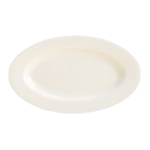 706-HL38200 15" x 8 3/4" Oval Unique Mediterranean Platter - China, Ivory