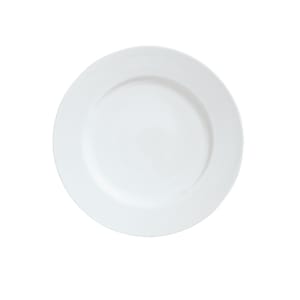 024-911194006 6 5/8" Round Plate w/ Reflections Pattern & Shape, Alumawhite Body
