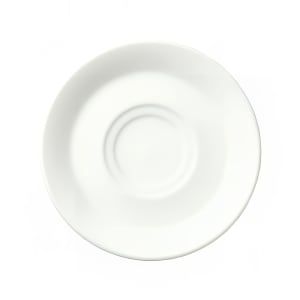 024-950033588 5 7/8" Round Saucer w/ Cirrus Pattern & American Shape, Alumina Body