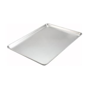 080-1826E 1/1 Full Size Sheet Pan - 26" x 18", 18 gauge Aluminum