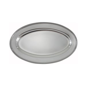 080-OPL14 Oval Platter, 14" x 8 3/4", Stainless Steel