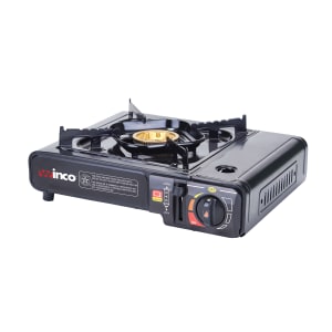 080-PGS1K Butane Stove w/ Brass Burner & Carrying Case - 9,500 BTU, Black