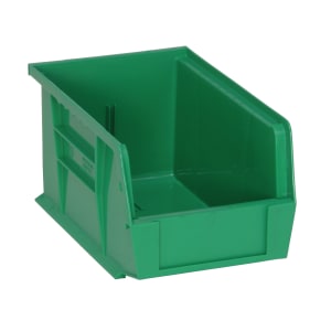 688-QUS221GN Stack & Hang Shelf Bin - 9 1/4" x 6", Green