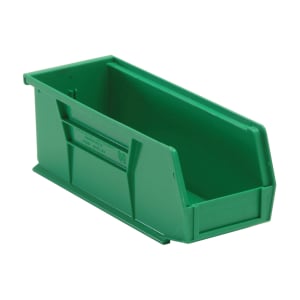 688-QUS224GN Stack & Hang Shelf Bin - 10 7/8" x 4 1/8", Green