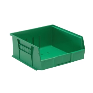 688-QUS235GN Stack & Hang Shelf Bin - 10 7/8" x 11", Green