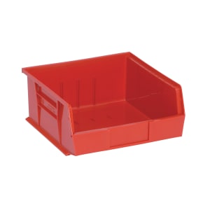 688-QUS235RD Stack & Hang Shelf Bin - 10 7/8" x 11", Red