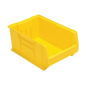 688-QUS954YL Hulk Stack Shelf Container - 23 7/8" x 16 1/2", Yellow