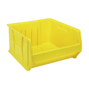 688-QUS957YL Hulk Stack Shelf Container - 23 7/8" x 22 1/2", Yellow