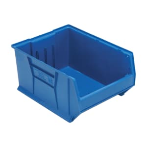 688-QUS955BL Hulk Stack Shelf Container - 23 7/8" x 18 1/4", Black