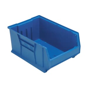 688-QUS954BL Hulk Stack Shelf Container - 23 7/8" x 16 1/2", Black