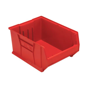 688-QUS955RD Hulk Stack Shelf Container - 23 7/8" x 18 1/4", Red