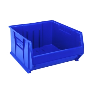 688-QUS957BL Hulk Stack Shelf Container - 23 7/8" x 22 1/2", Black