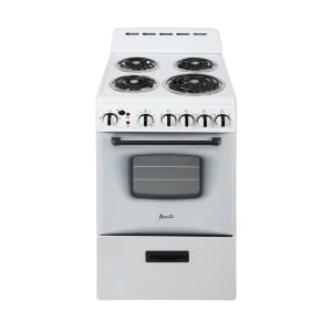 161-ERU200P0W 19 1/2" Electric Stove w/ (4) Burners - White, 220v