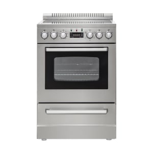 161-DER24P3S 23 1/2" ELITE Electric Stove w/ (4) Burners - Stainless Steel, 220v