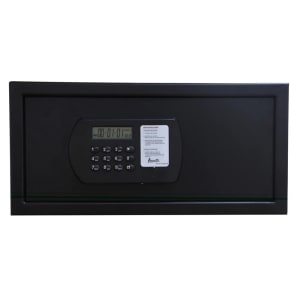 161-HRS88N1B 0.88 cu ft Room Safe w/ Keypad Lock - Steel, Black
