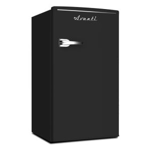 161-RMRS31X1BIS 3.1 cu ft Retro Series Compact Home Refrigerator w/ Solid Door - Black, 120v