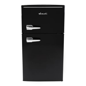 161-RMRT30X1BIS 3.3 cu ft Retro Series Compact Home Refrigerator/Freezer w/ Solid Doors - Black, 120v