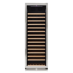161-WCD176SZ3S 23 1/2" DESIGNER Series One Section Wine Cooler w/ (2) Zones - 165 Bottle Capacity, 120v