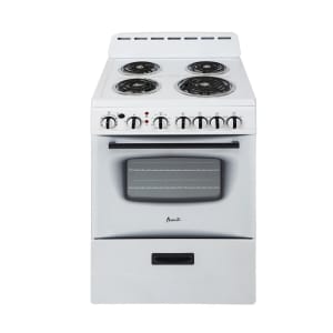 161-ERU240P0W 23 1/2" Electric Stove w/ (4) Burners - White, 220v