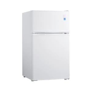 161-RA31B0W 3.1 cu ft Compact Refrigerator w/ Solid Doors - White, 120v