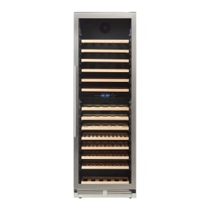 161-WCD165DZ3S 23 1/2" DESIGNER Series One Section Wine Cooler w/ (2) Zones - 163 Bottle Capacity, 120v