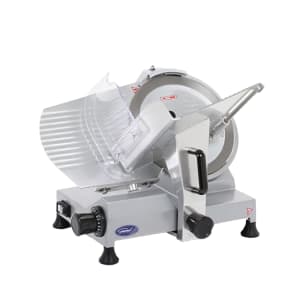 731-GSE012 Manual Meat & Cheese Slicer w/ 12" Blade - Belt Driven, 1/3 hp