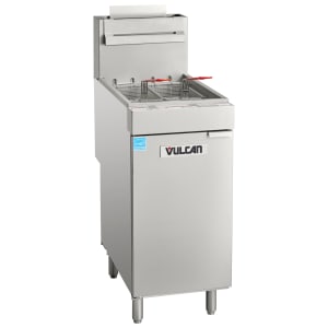 207-1VEG35MNG Gas Fryer - (1) 40 lb Vat, Floor Model, Natural Gas