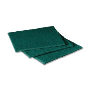 613-367750 Scotch-Brite® Medium Duty Scour Pad - 9" x 6", Green