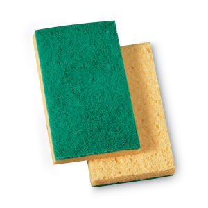 613-378910 Niagara™ Medium Duty Scrub Sponge - 6" x 3 1/2", Green/Yellow