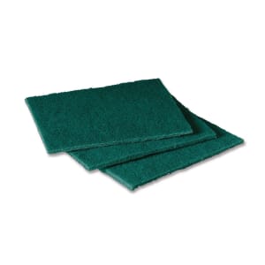 613-605299 Scotch-Brite® Medium Duty Scour Pad - 9" x 6", Green