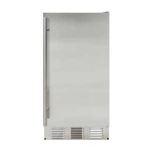 712-BR15OUIMSS 14 5/8"W Brama Full Cube Undercounter Ice Machine - 50 lbs/day, Air Cooled