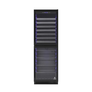 712-EL100WBCTS 23 9/10" One Section Wine Cooler w/ (2) Zones, 98 Bottle Capacity, 115v