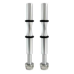 712-EPPEG1A 4 1/4" Epicureanist Wine Pegs w/ (1) Bottle Capacity, Satin Nickel